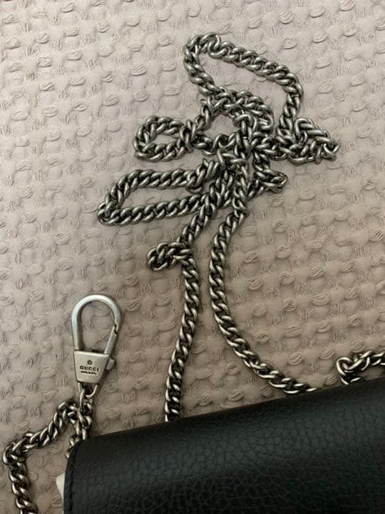 最終値下げ新品と同じGUCCI〔ディオニュソス〕レザー スーパーミニバッグ