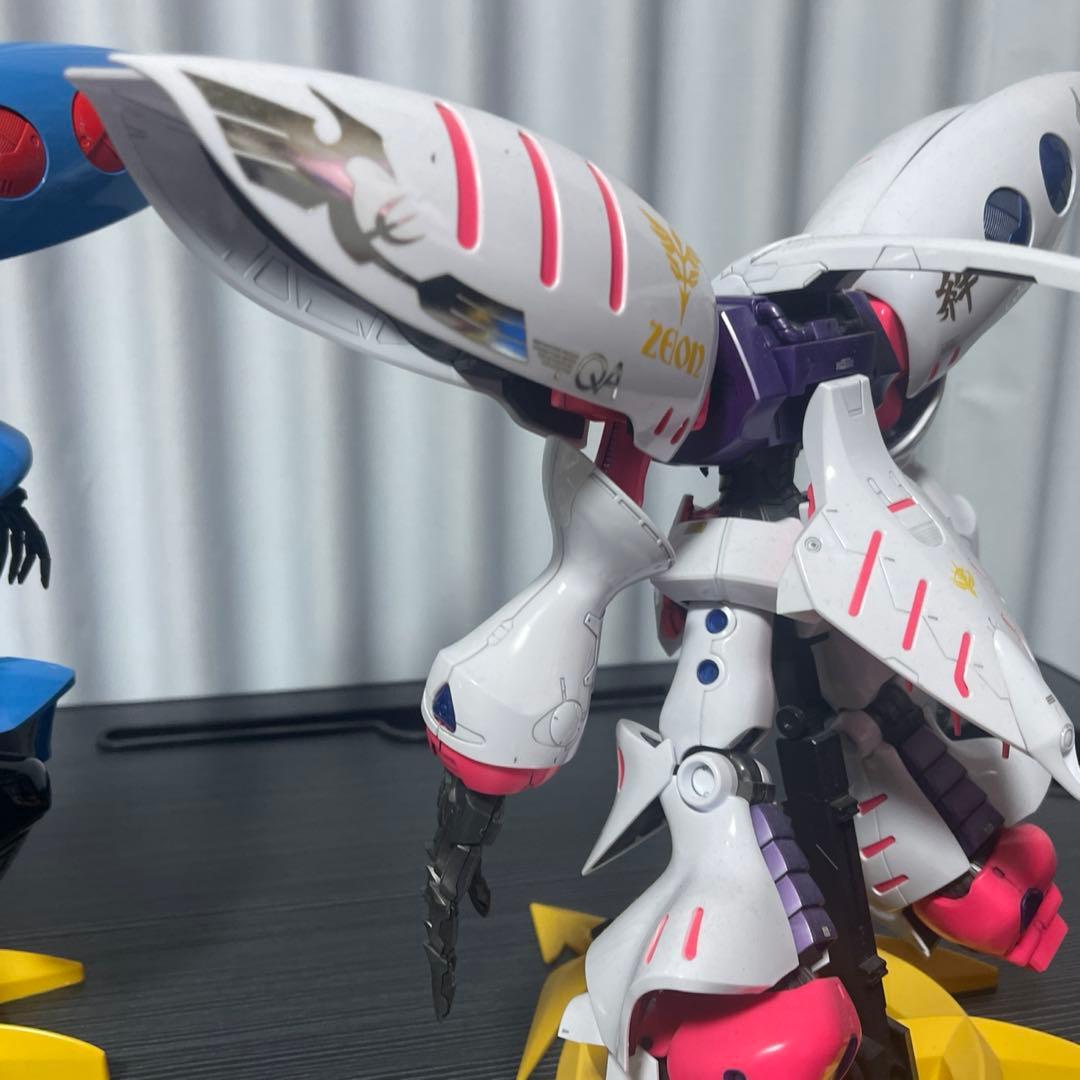 塗装済みジャンク品MG1/100キュベレイ、MG1/100キュベレイアンべリール