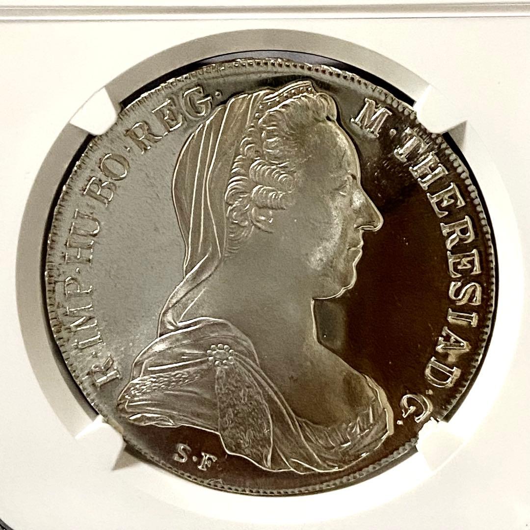 1780年 オーストリア 銀貨 NGC PF69 アンティーク モダン 