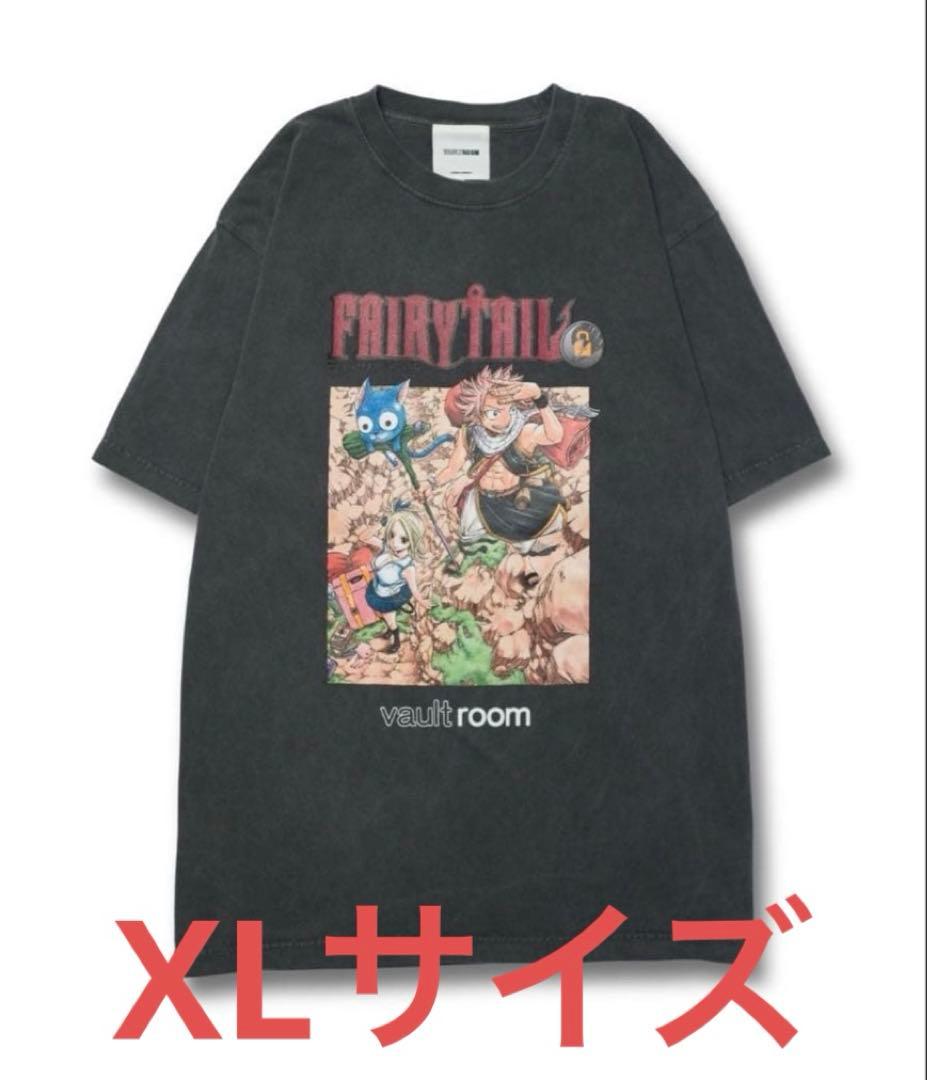 フェアリーテイル　vaultroom Tシャツ　チャコール　XLサイズ