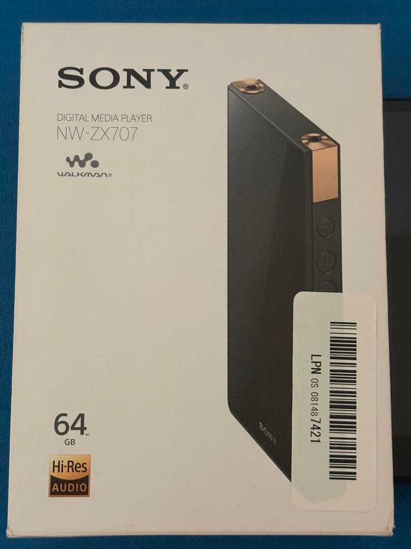 SONY NW-ZX707 美品　フィルム・ケース付き