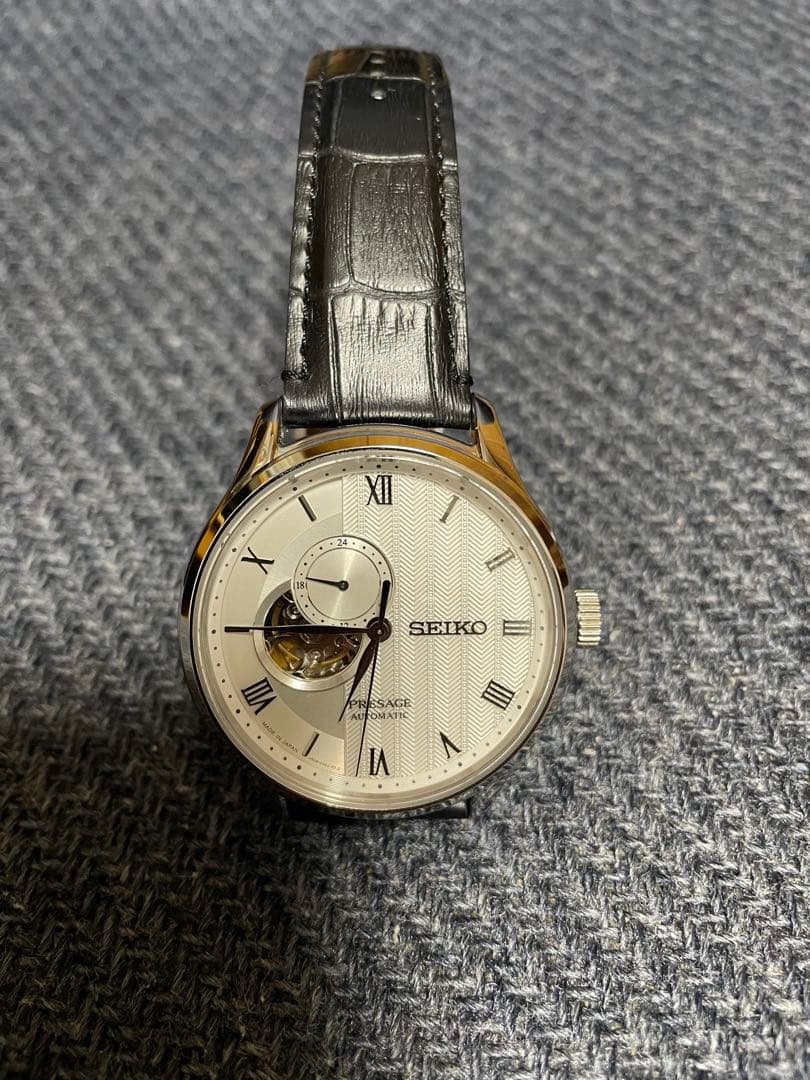 SEIKO 自動巻き 腕時計 オープンハート