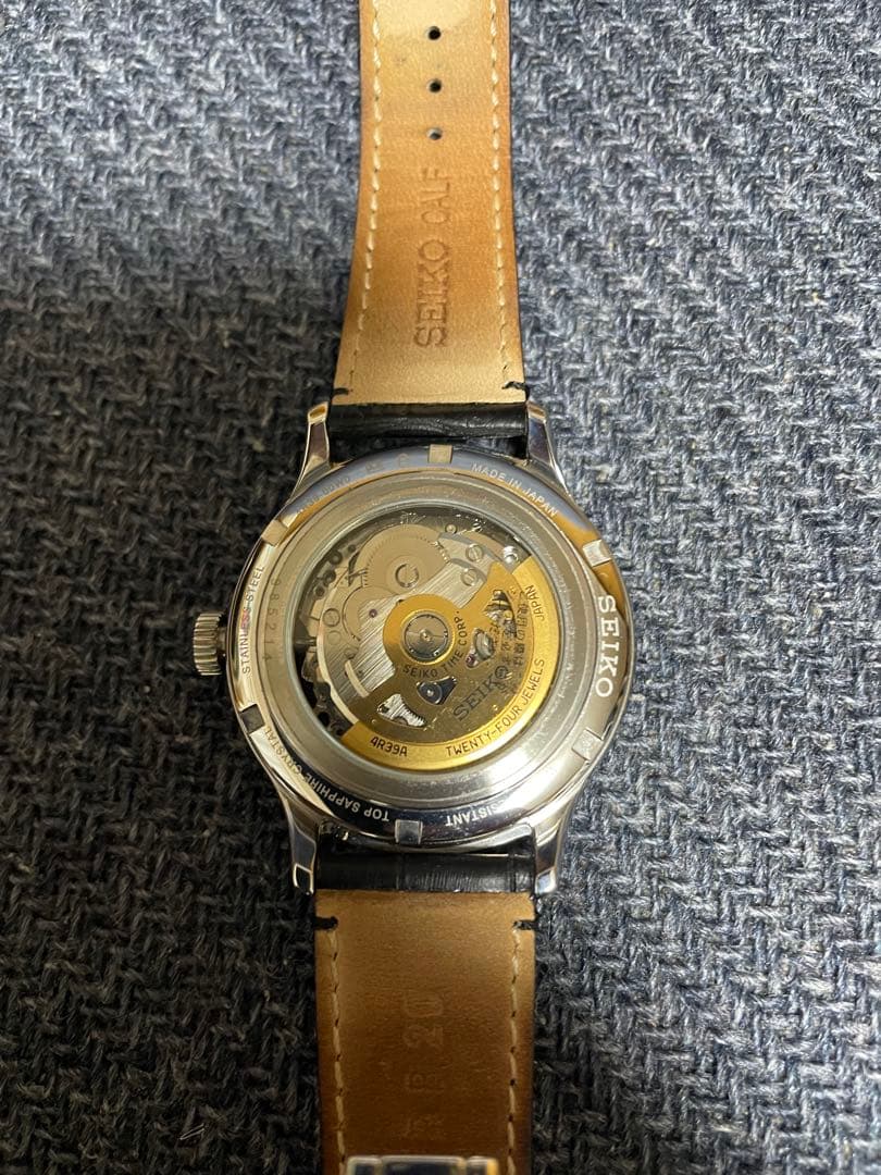 SEIKO 自動巻き 腕時計 オープンハート