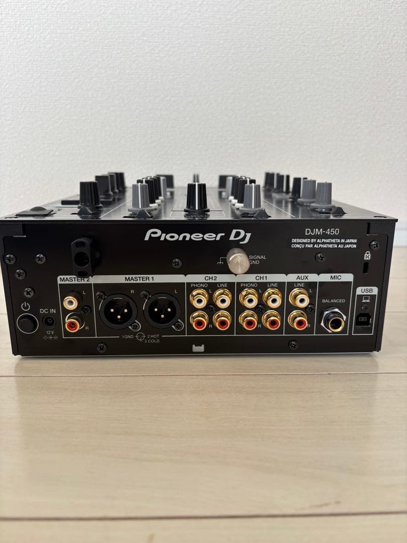 Pioneer DJ DJM-450 2チャンネルDJミキサー