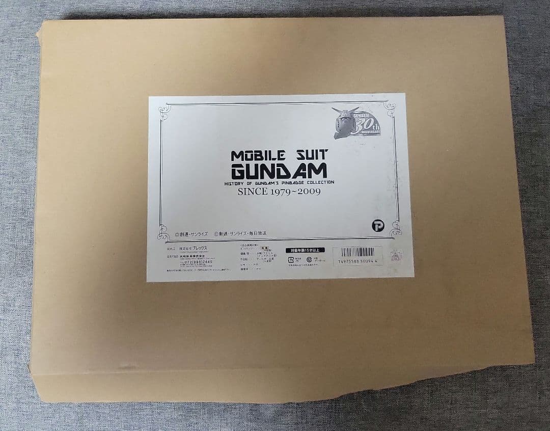 機動戦士ガンダム30周年記念ヒストリーピンバッジコレクション
