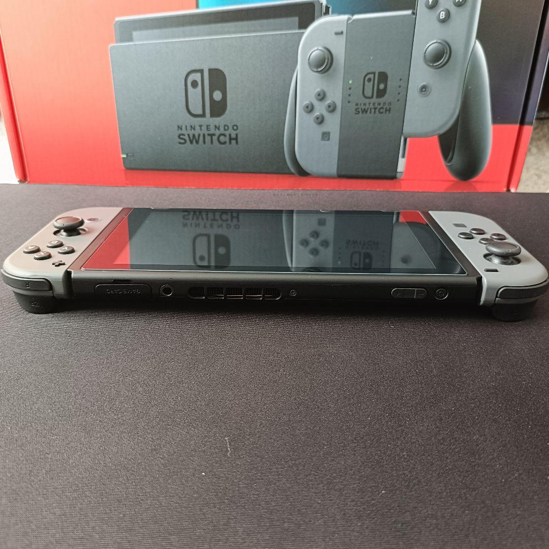 Nintendo Switch 本体 グレー バッテリー強化版 おまけ付き