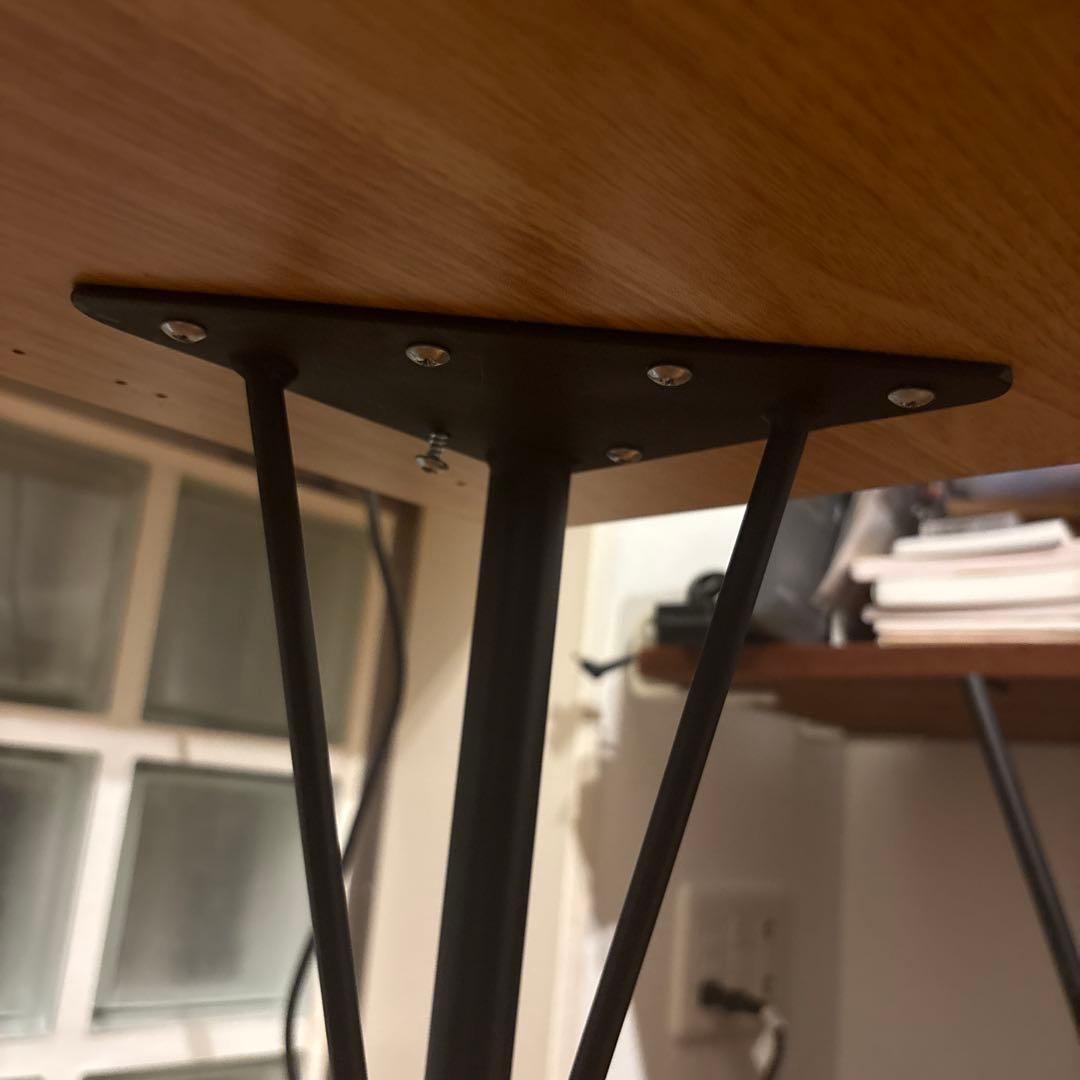 flexispot天板70＊140cm 60cmアイアン脚