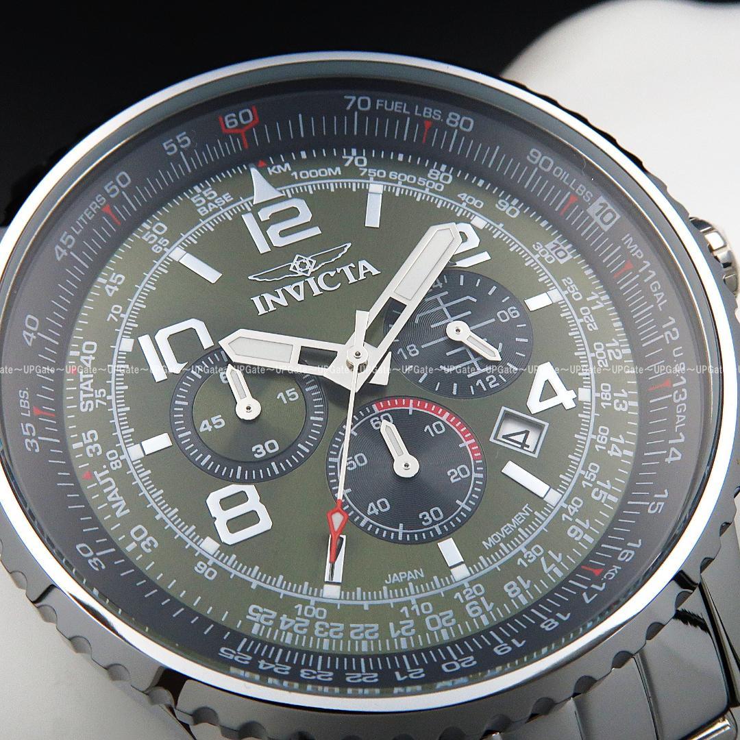 パイロットデザイン★内転式ベゼル INVICTA Aviator 49080