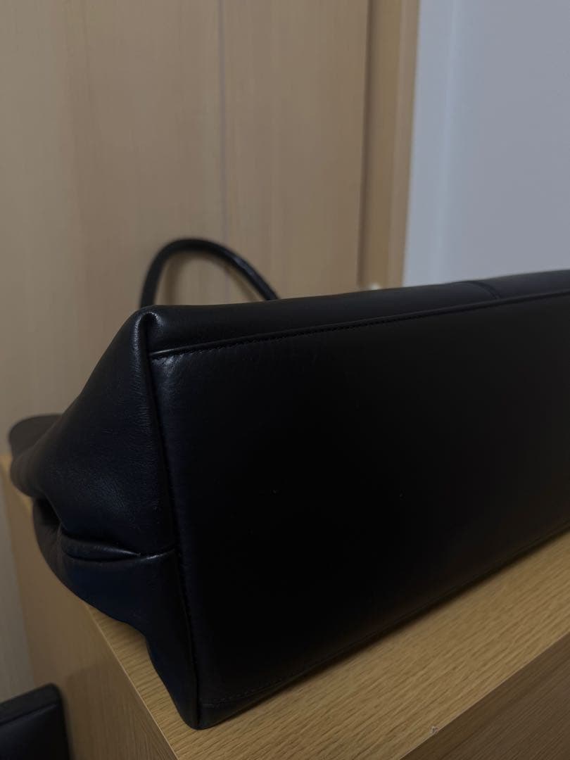 BOTTGAVENETA マルコポーロ トートバッグ ブラック レザー