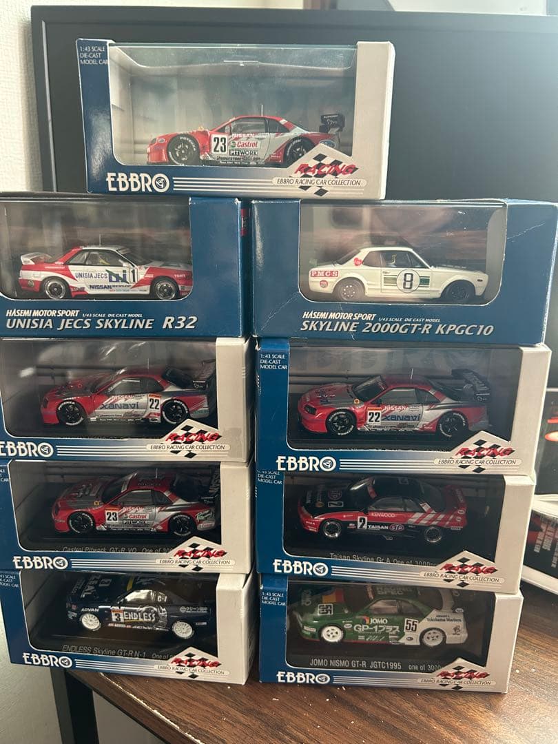 EBBRO ミニカー 8台セット