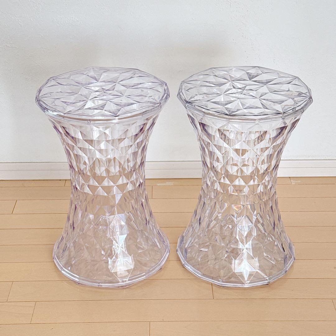 〜3/18 美品 Kartell カルテル ストーン リプロダクト 2セット