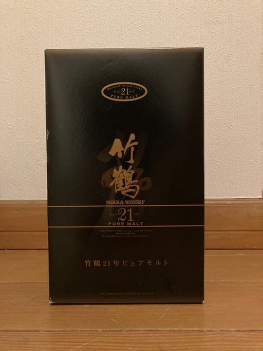 竹鶴21年 ウイスキー　ピュアモルト 旧ボトル