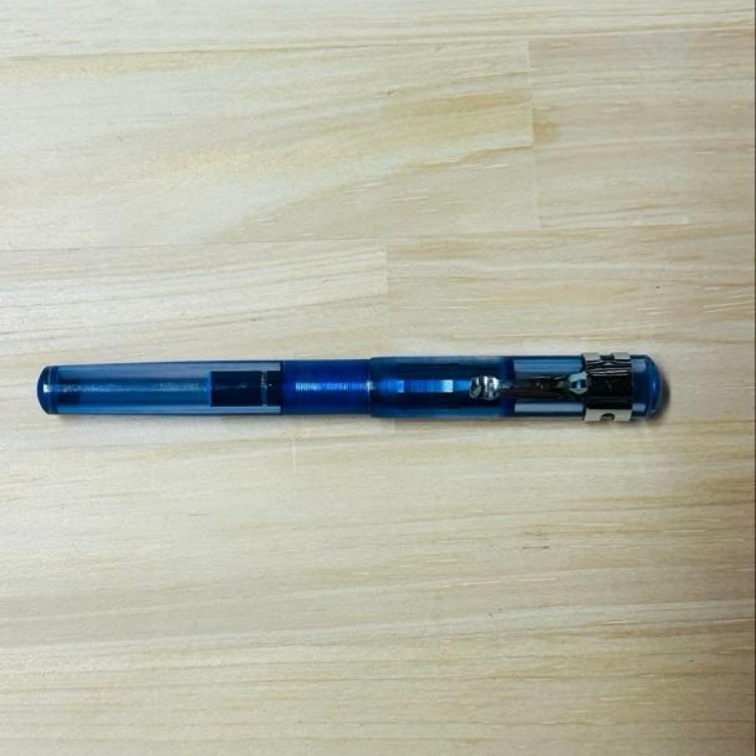 銀座 五十音 ミミック ブルーベリー ショート軸 鉛筆補助軸
