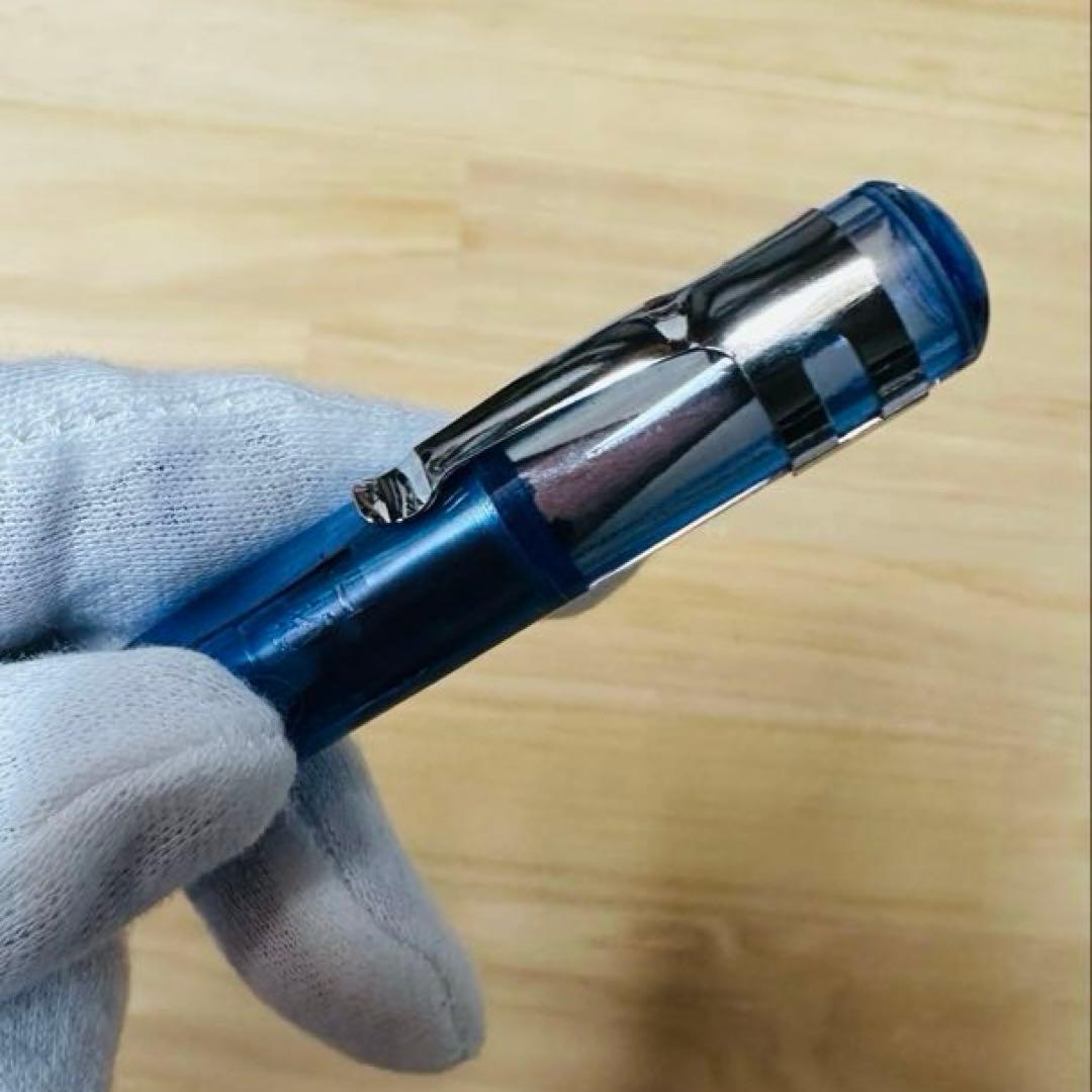 銀座 五十音 ミミック ブルーベリー ショート軸 鉛筆補助軸