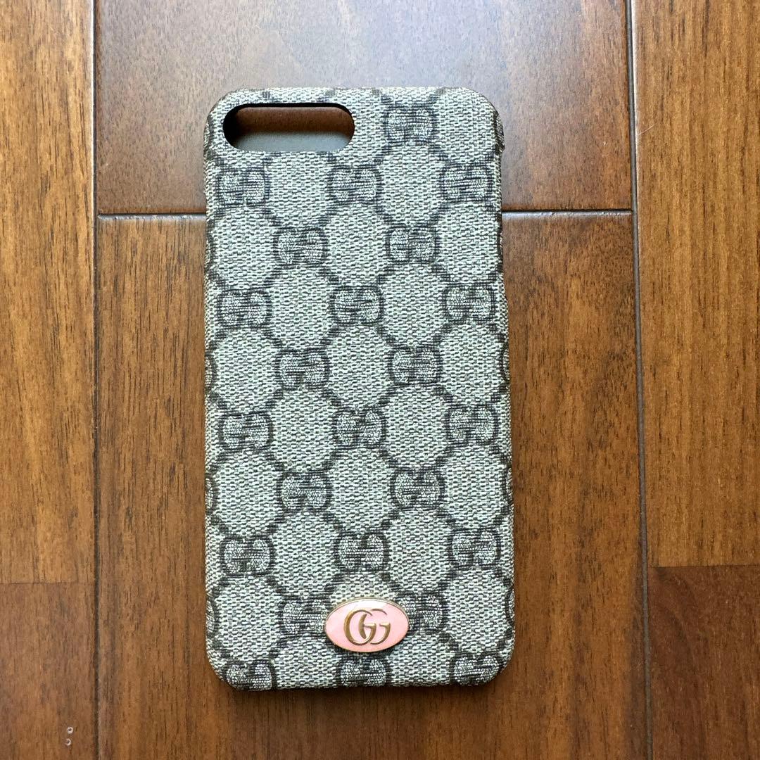 GUCCI GGパターン iPhone用ケース iPhone8plus
