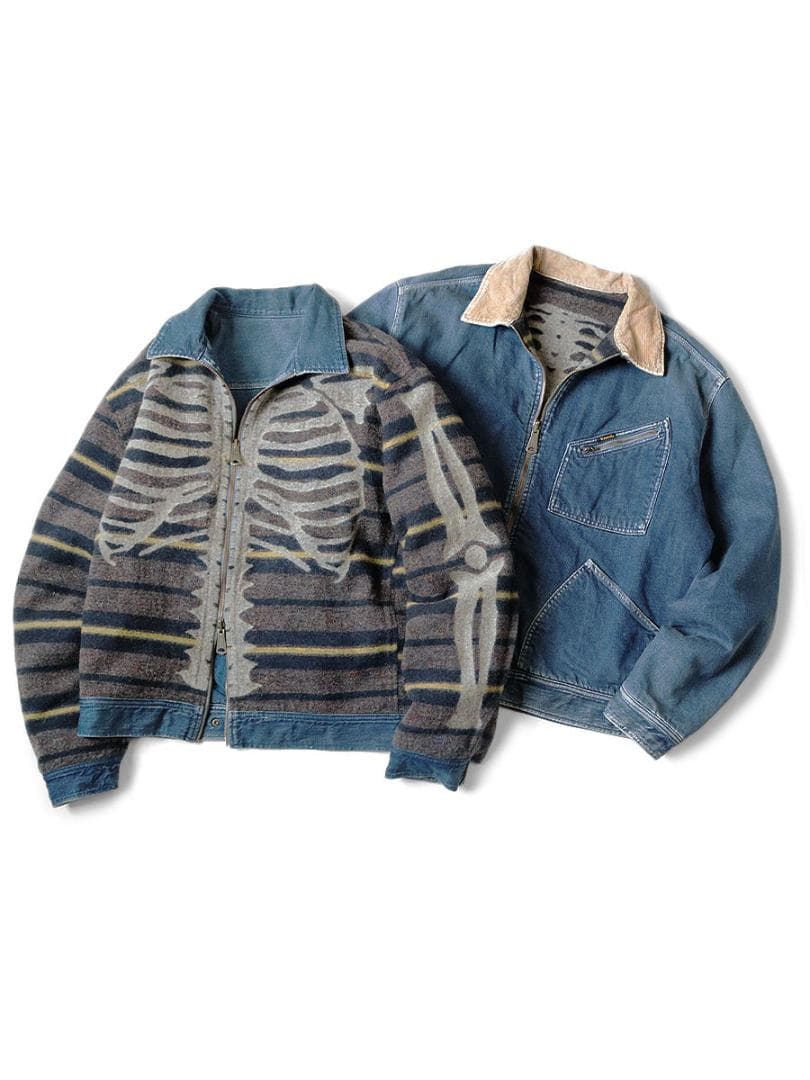 ☆たかし　KAPITAL ライニング リバーシブルZIP☆