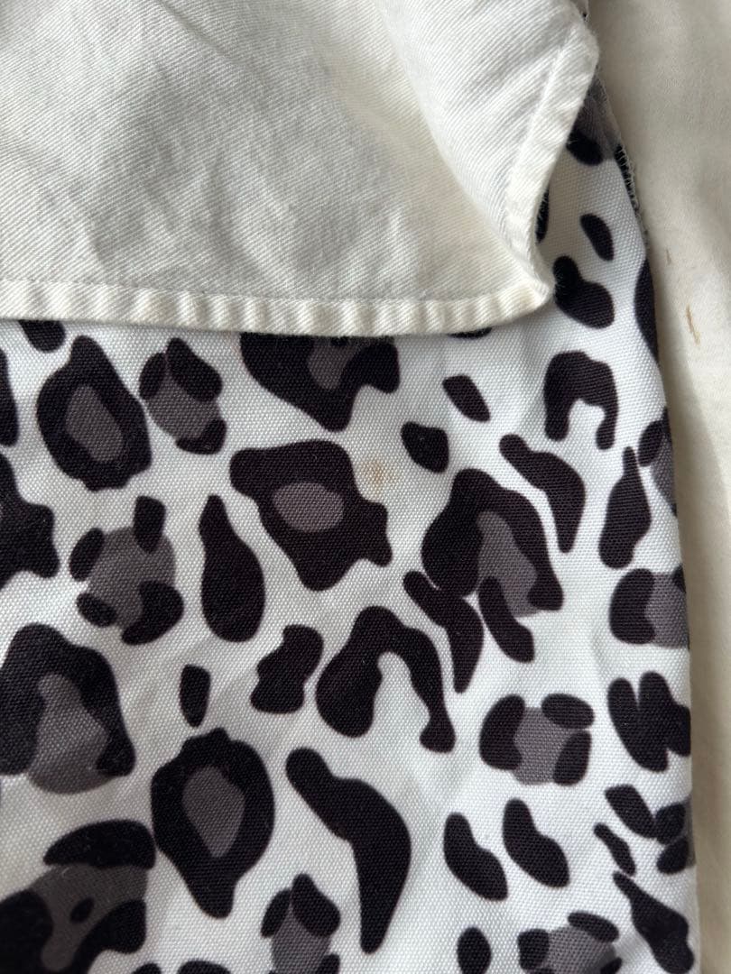 BLACK COMME des GARCONSレオパード サルエルパンツ L