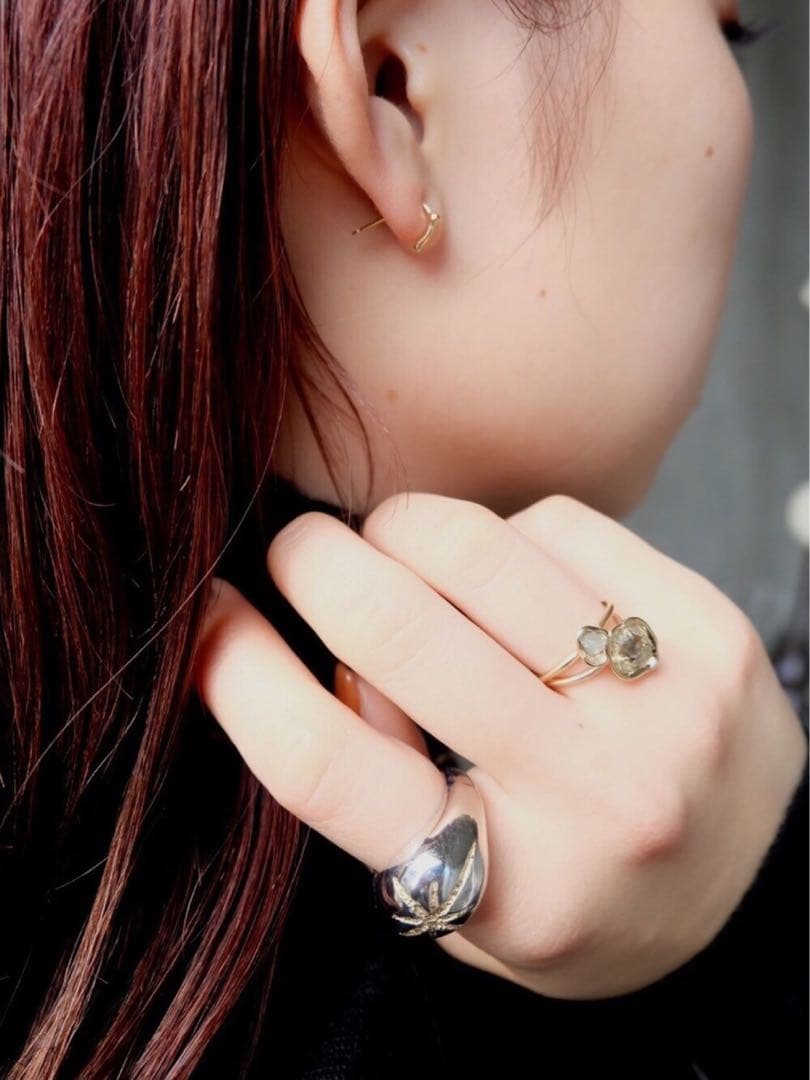 un by Tomoyo Yoshida K10 フルールペタルリング