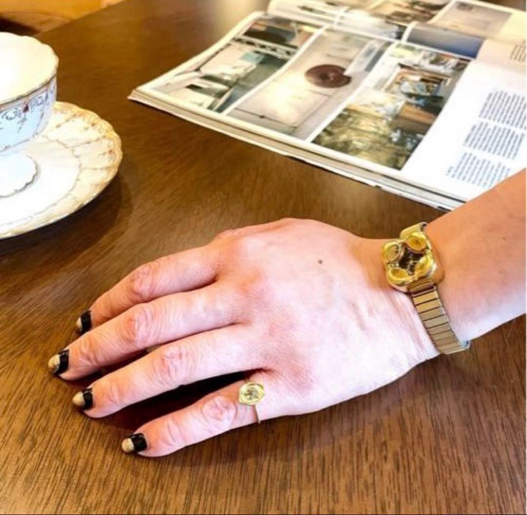 un by Tomoyo Yoshida K10 フルールペタルリング