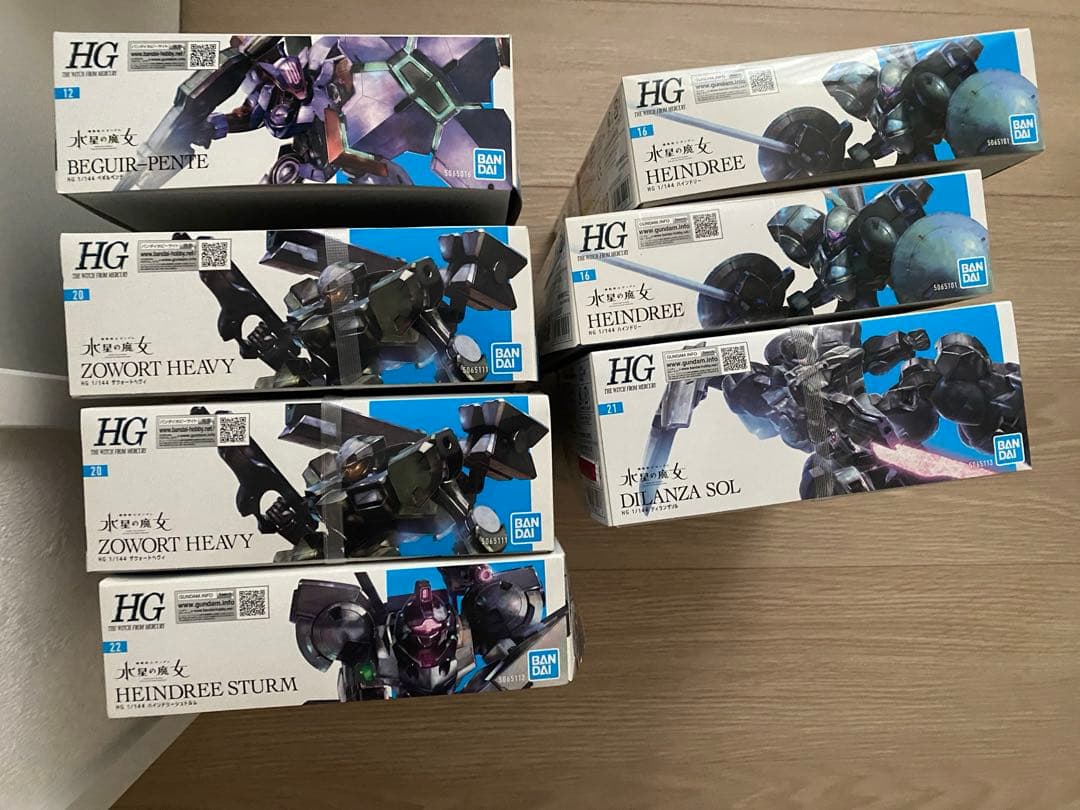 麗*す様 HG ガンプラ 水星の魔女セット 7点