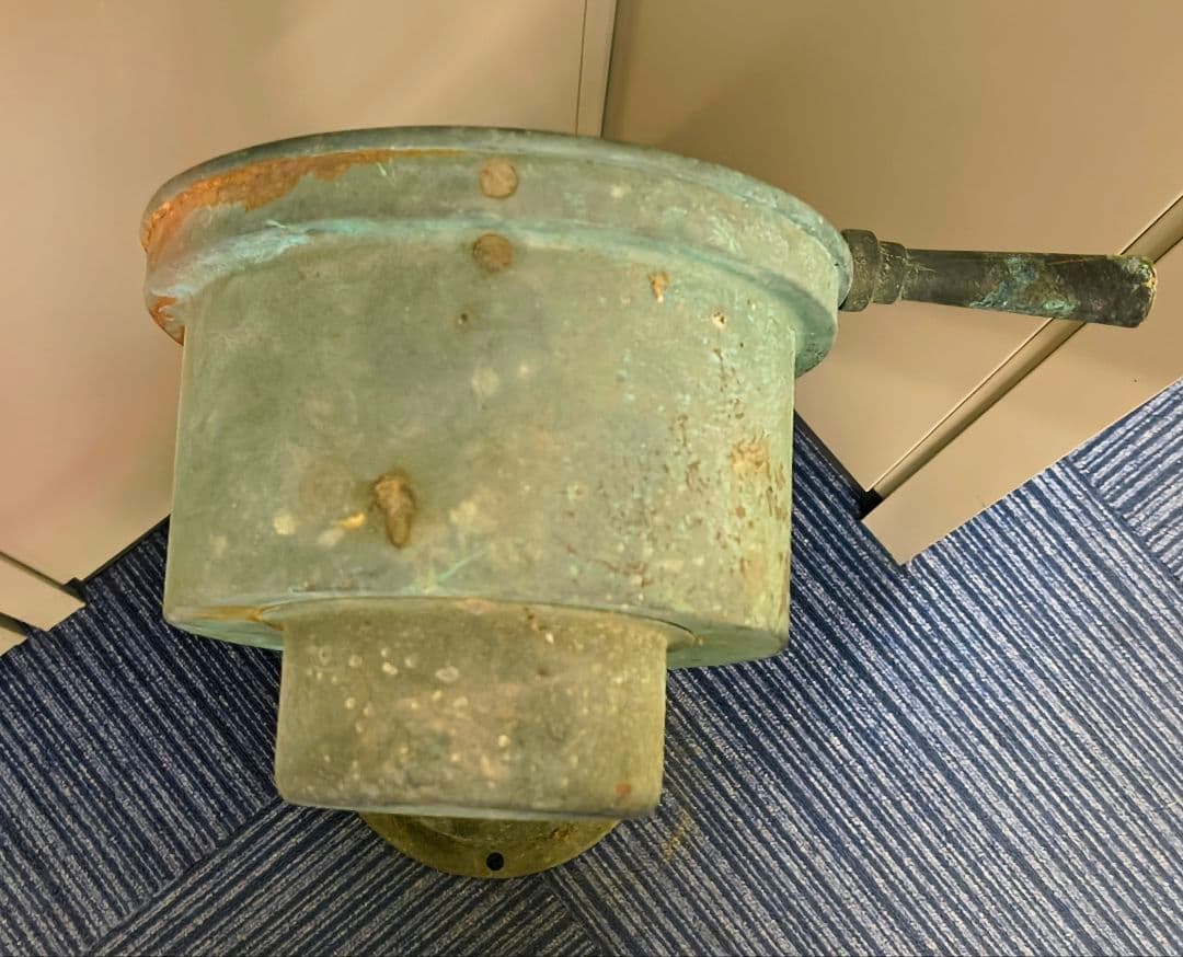 アンティーク 真鍮 エンジン 船舶 トランスメーター（実際に使用されました）