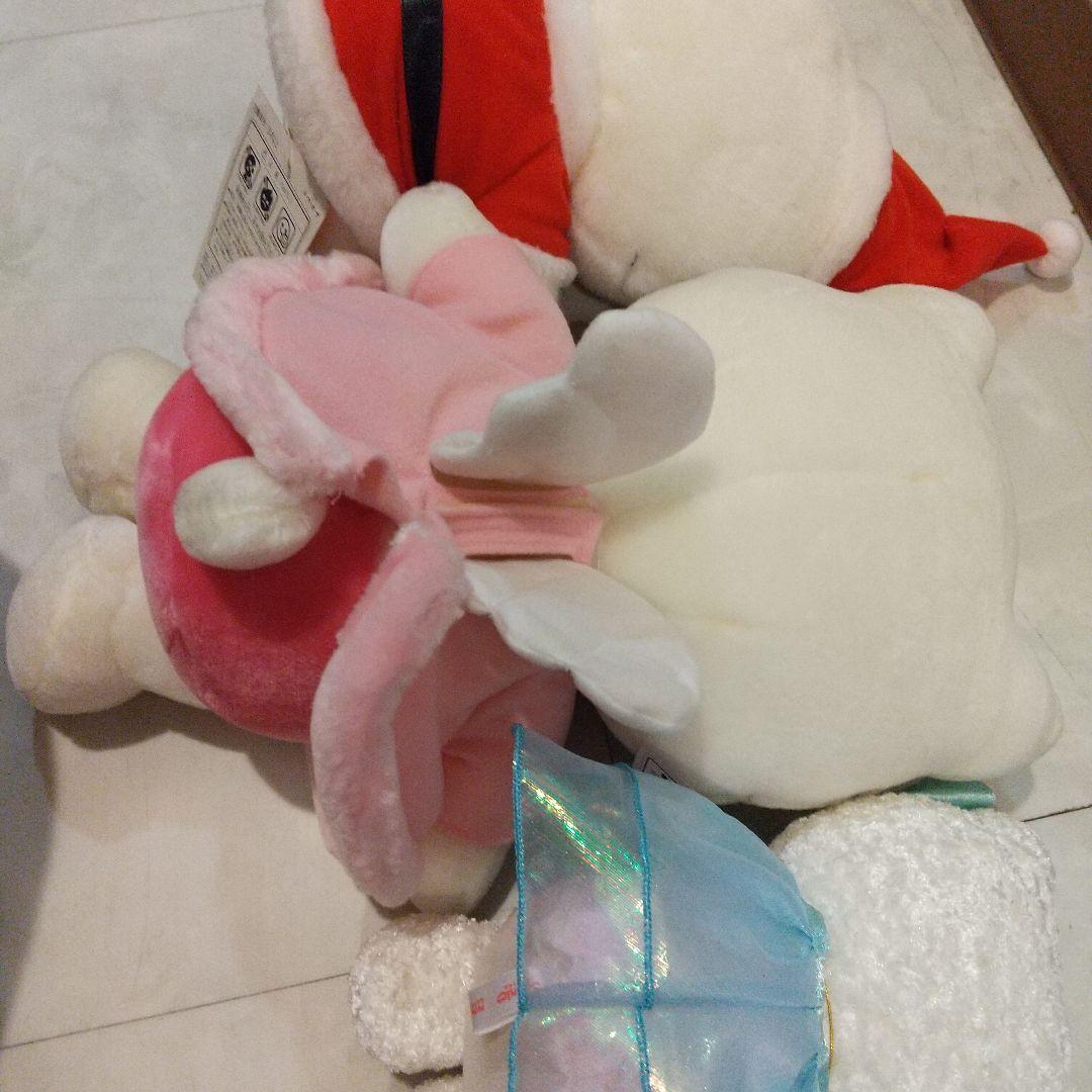 新品　ハローキティ エンジェルキティ ぬいぐるみ　天使の羽　誕生石　クリスマス