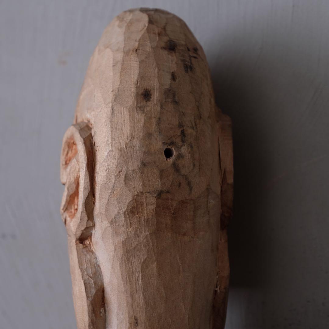 インドネシア パプア州 アスマット族 木彫盾C　プリミティブ アート 古美術