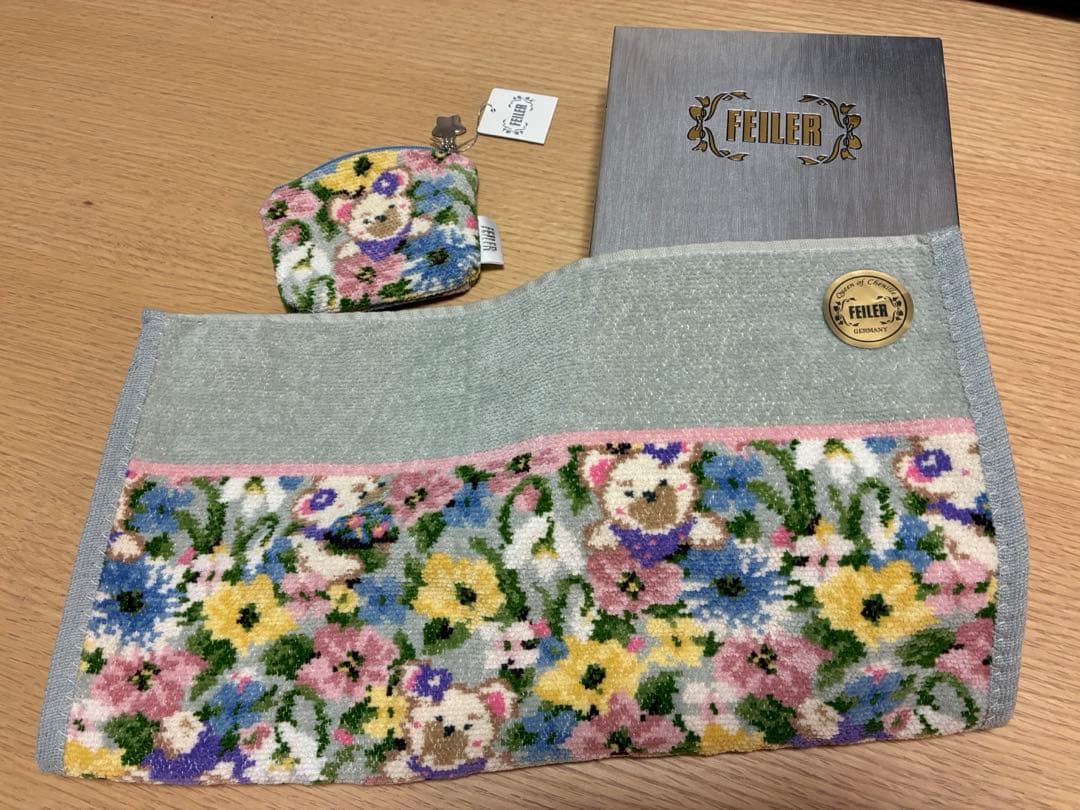 フェイラー　リリアファインドミー！　ハンドタオル&ポーチセット