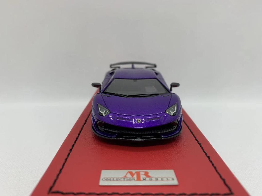 MR 1/43ランボルギーニ Aventador SVJ 紫