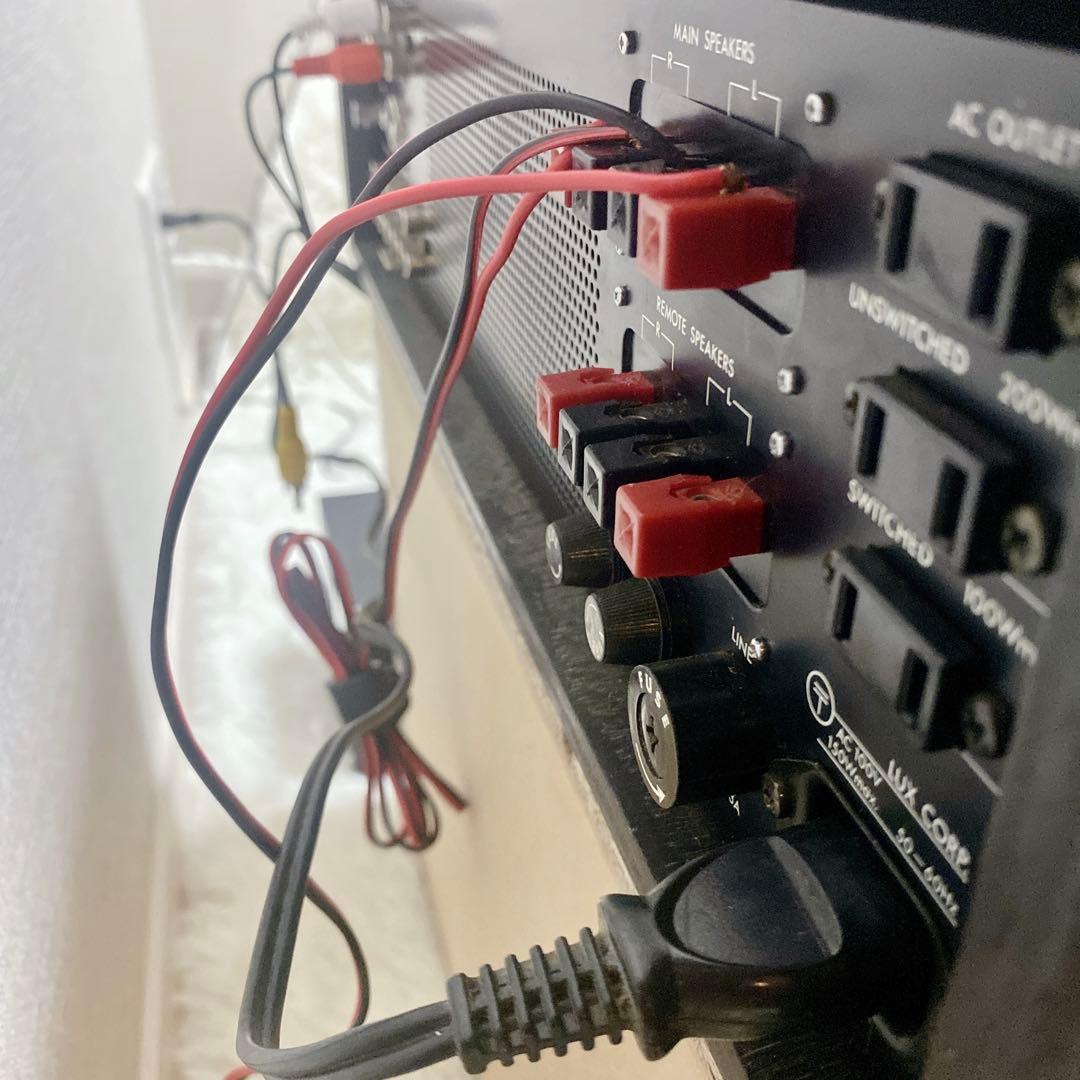 LUXMAN L‑504 プリメインアンプ 元箱付き 名機 ビンテージ