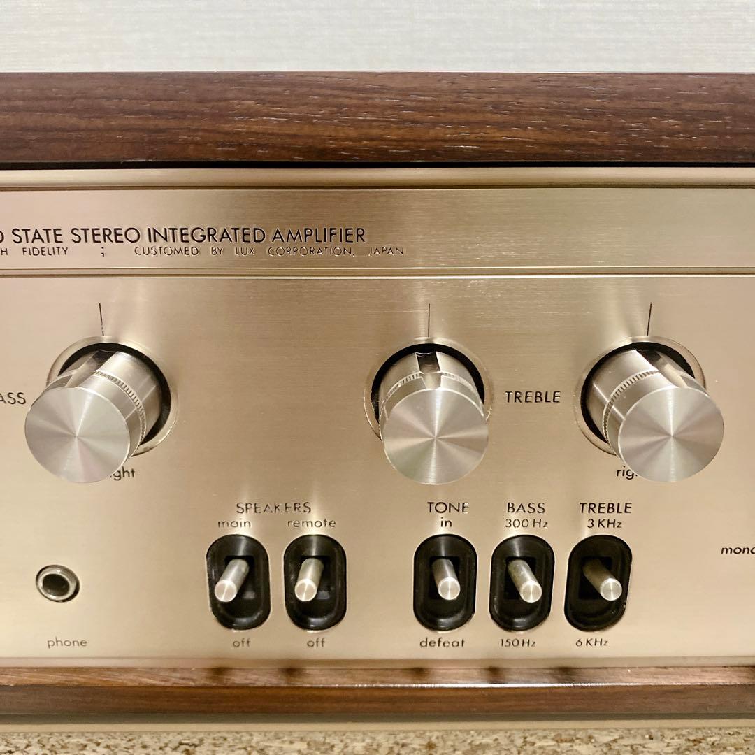 LUXMAN L‑504 プリメインアンプ 元箱付き 名機 ビンテージ