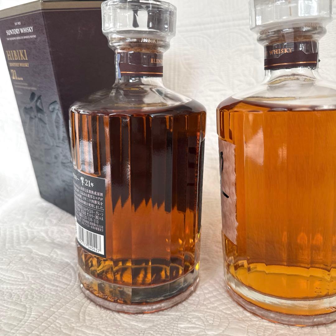【箱あり新品未開封】響21年　ブレンダーズチョイス2本セット　サントリー