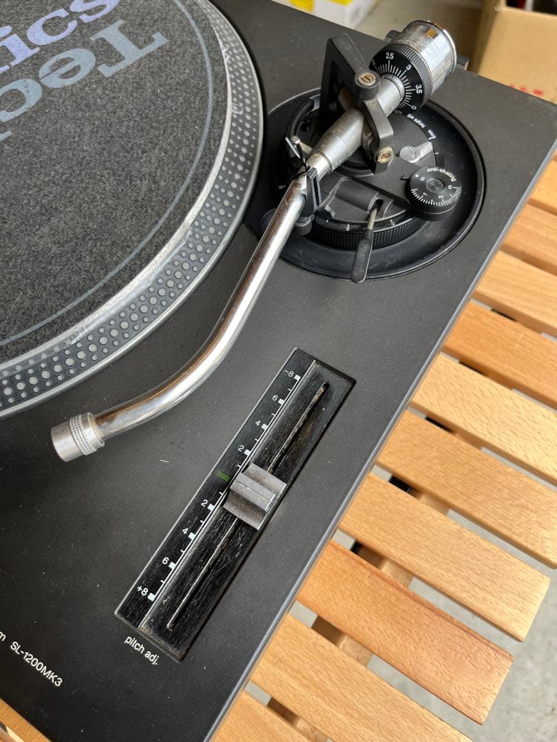 Technics ターンテーブル 2台とDJミキサーセット　テクニクス