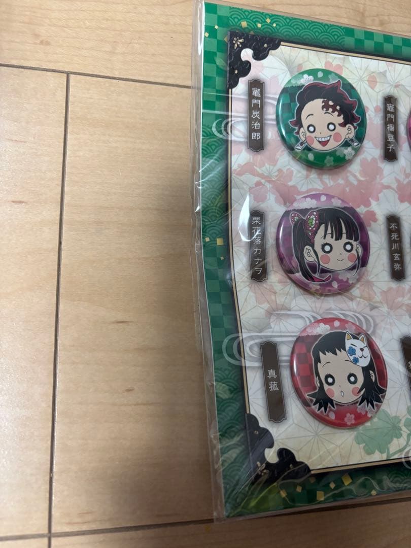 鬼滅の刃 原画展 プチ缶バッジ 壱 弍 参