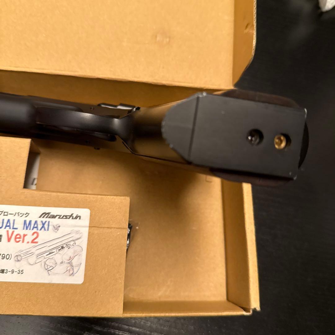 マルシン CZ75 dual maxi 木製グリップ Ver.2.0 ガスガン