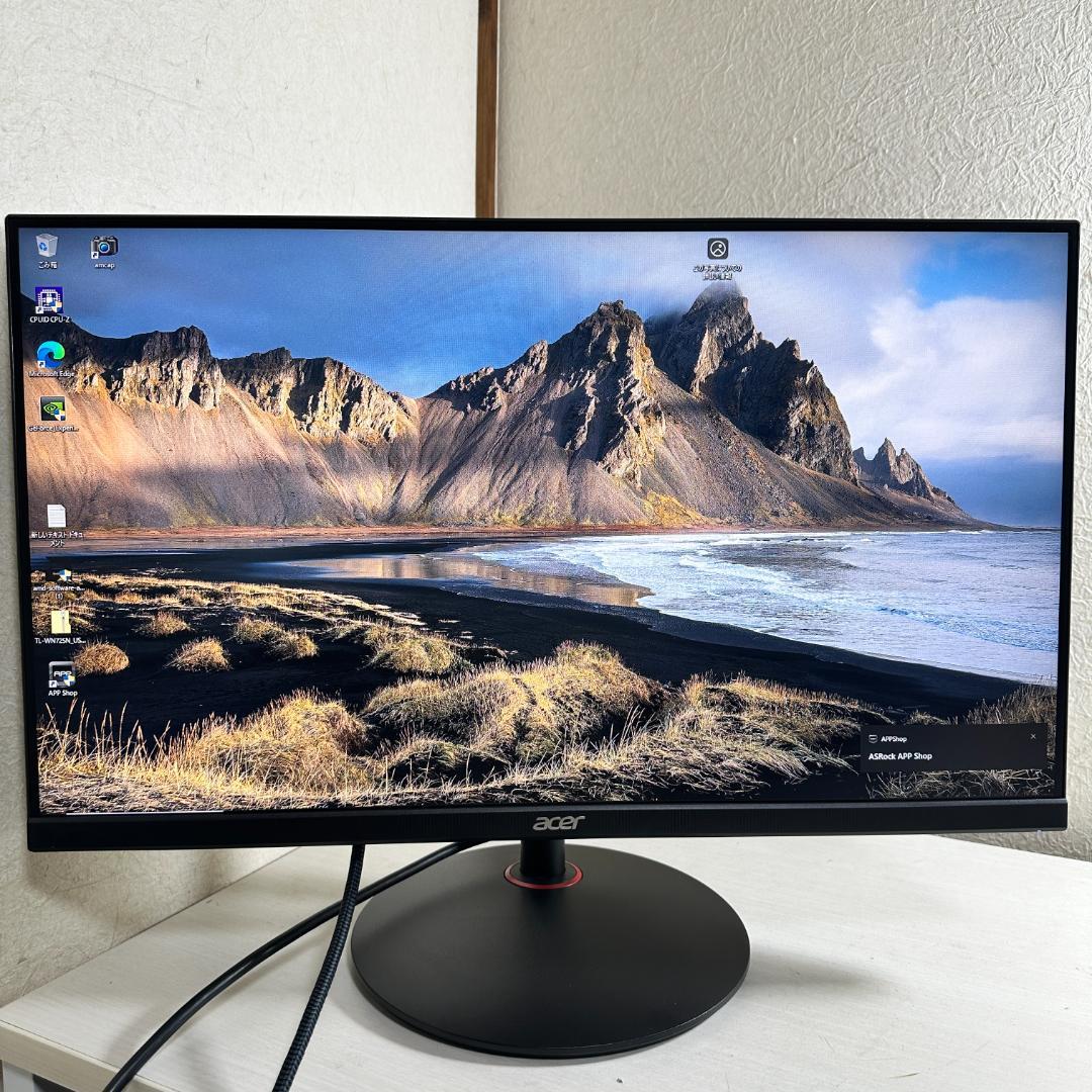 acer 280Hz対応 24.5インチ ゲーミングモニター