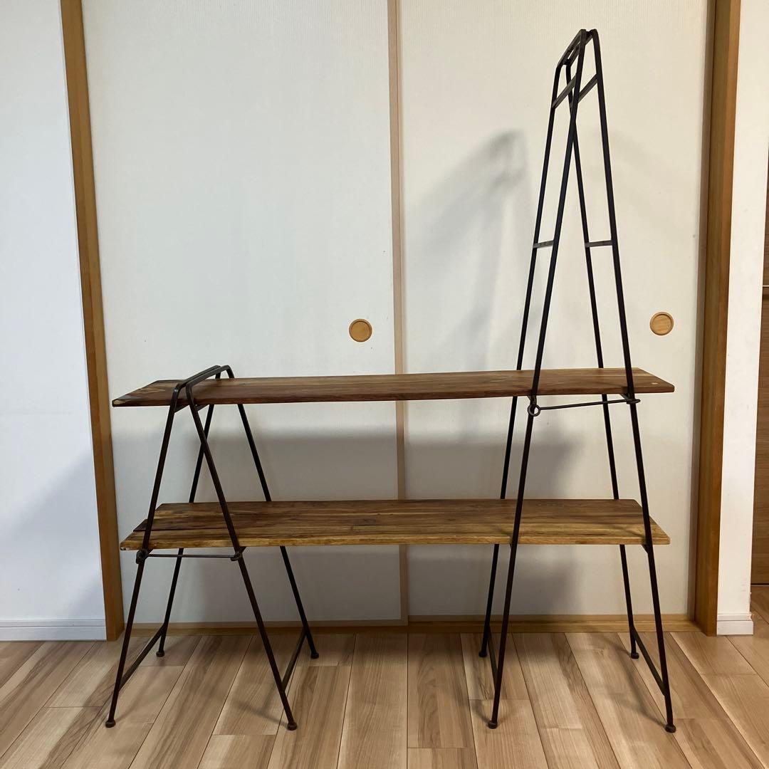 ウ*☆様 アイアンラック　大小　キャンプ