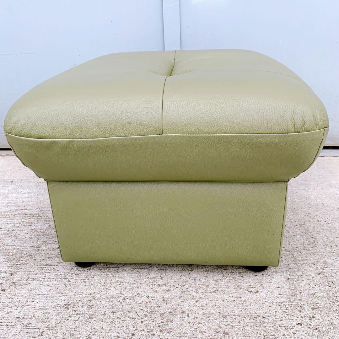 【美品】カリモク karimoku チターノchitano オットマン スツール