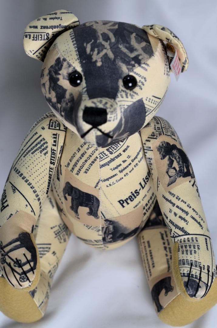 【美品】シュタイフ カタログテディベア 30cm　世界限定2007体