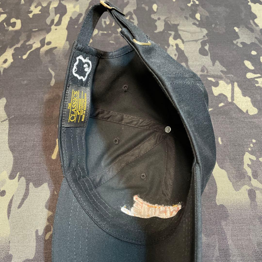 実物　WhiteKnuckles BLACK SPOOKY CAP