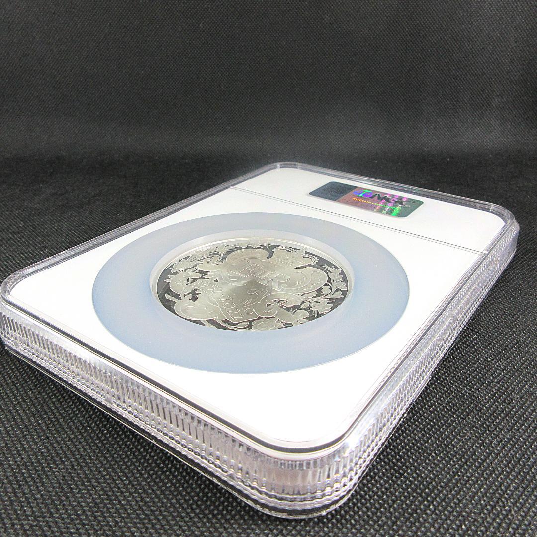 2022 イギリス 5オンス 銀貨 エリザベス2世 プラチナジュビリー NGC