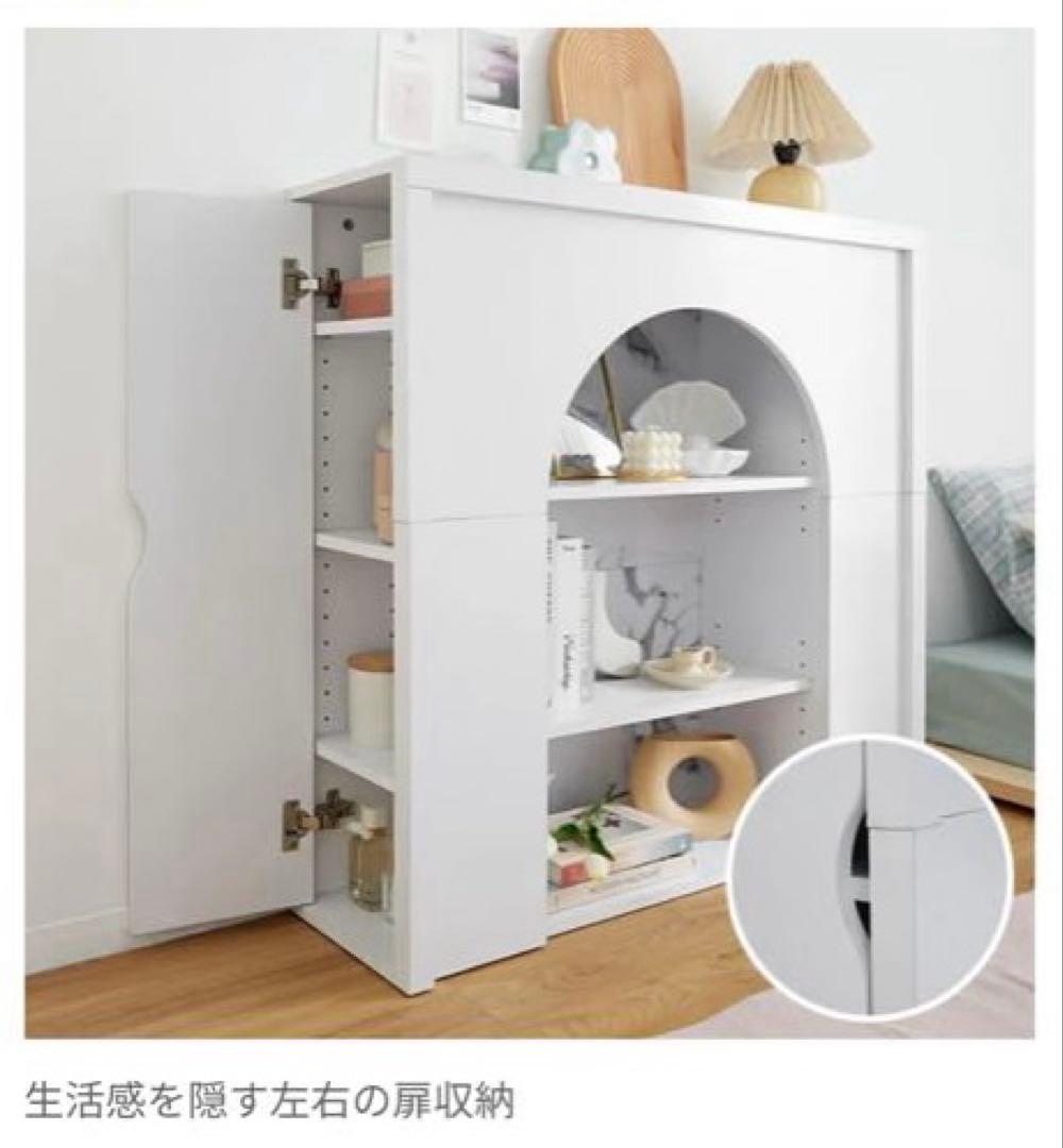 【LOWYA】大理石風マントルピース 韓国インテリア