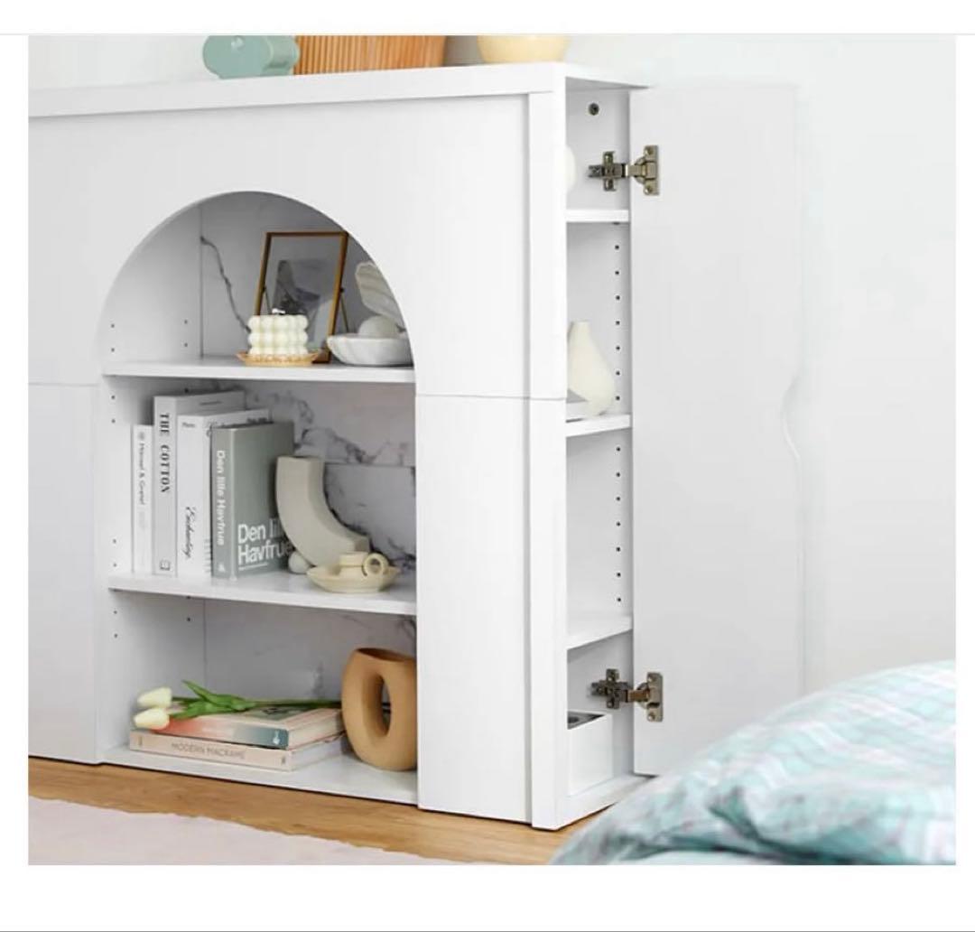 【LOWYA】大理石風マントルピース 韓国インテリア