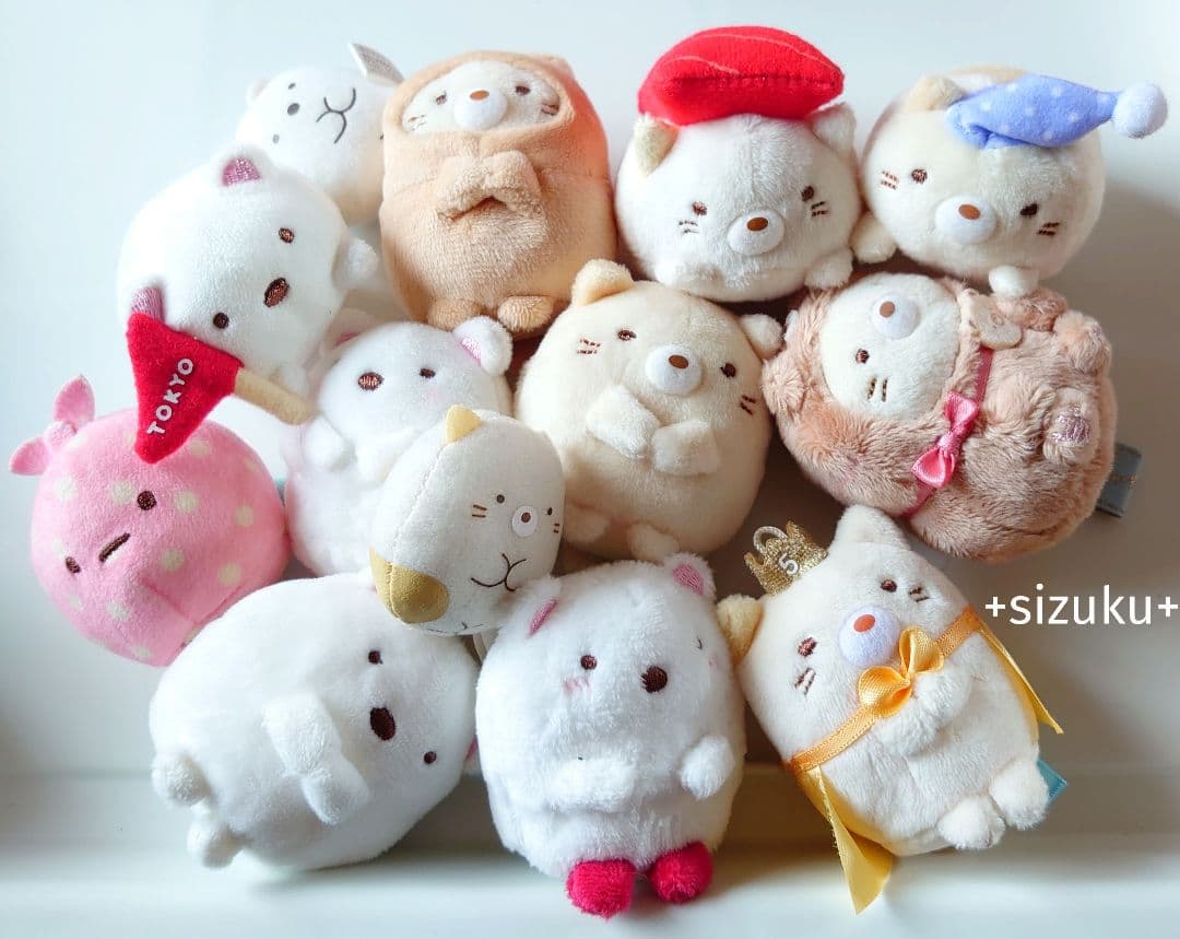 【豪華85点】すみっコぐらし ハウス おきがえ てのり等 ぬいぐるみ まとめ売り