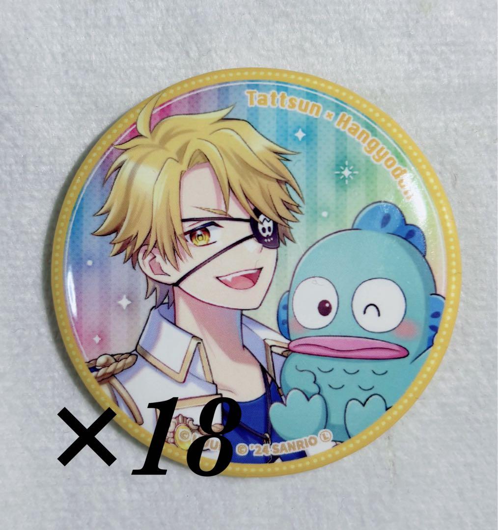 たっつんサンリオ缶バッチ18個