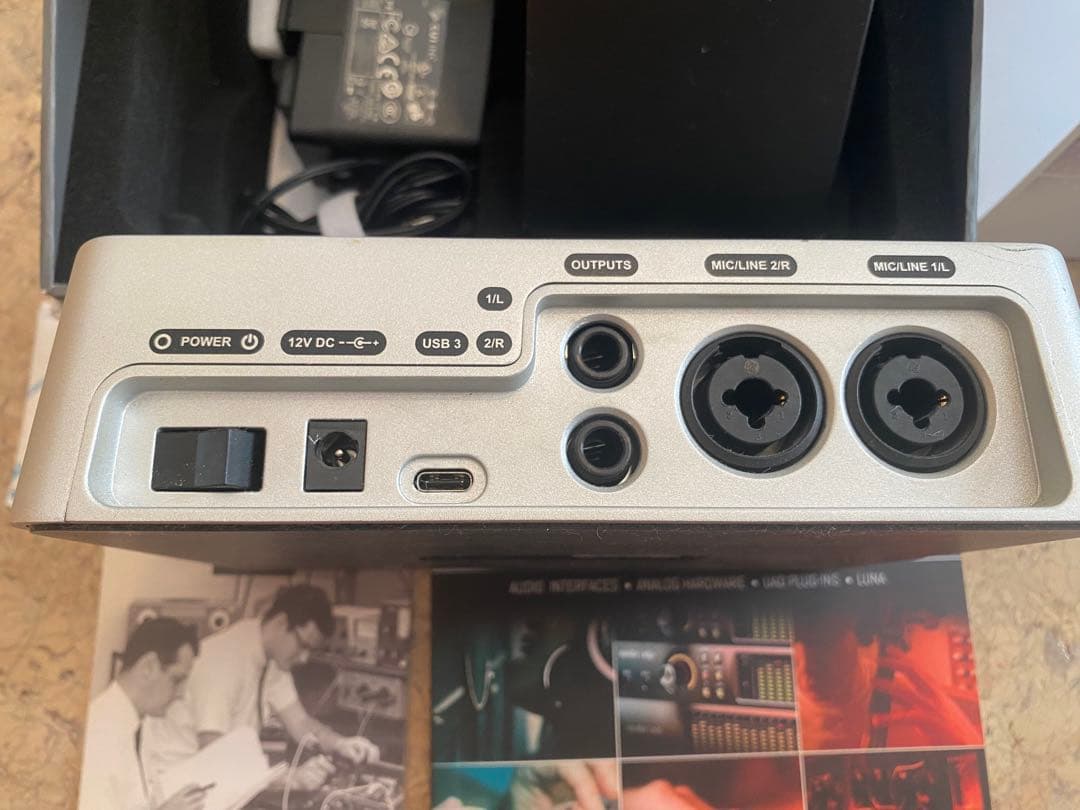 Neve 1073付き UAD apollo solo USB