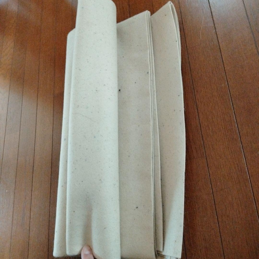 書道水墨画兼用最高級超大下敷き羊毛100%展覧会用大作最適水墨画家や書道家必備品