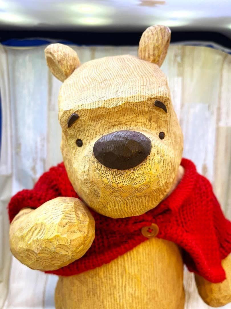 限定品★75周年記念 くまのプーさん クラシックプー 台座 ビッグフィギュア