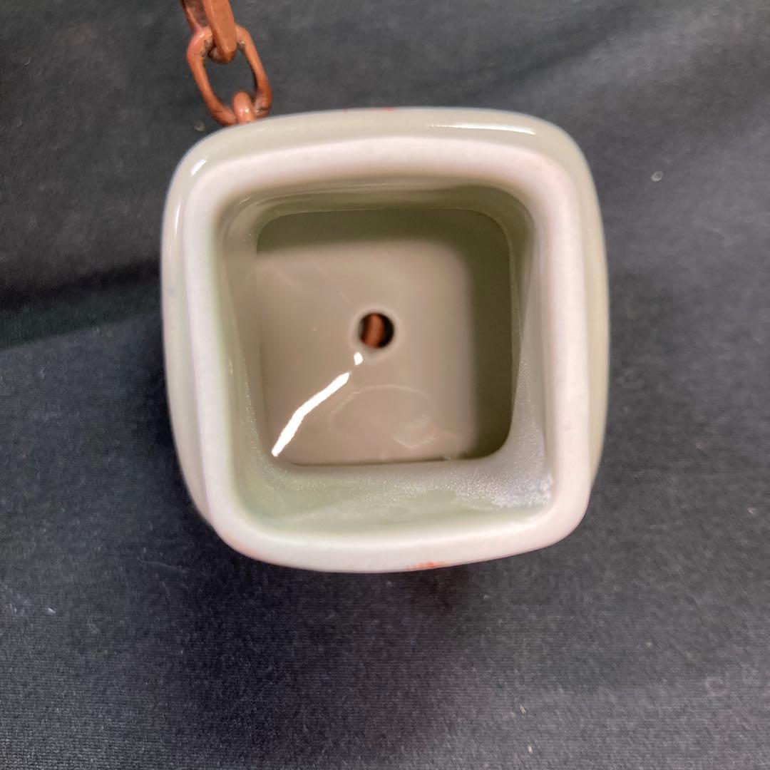 【美品】有田焼 林九郎窯 染錦唐草牡丹 水注 金彩