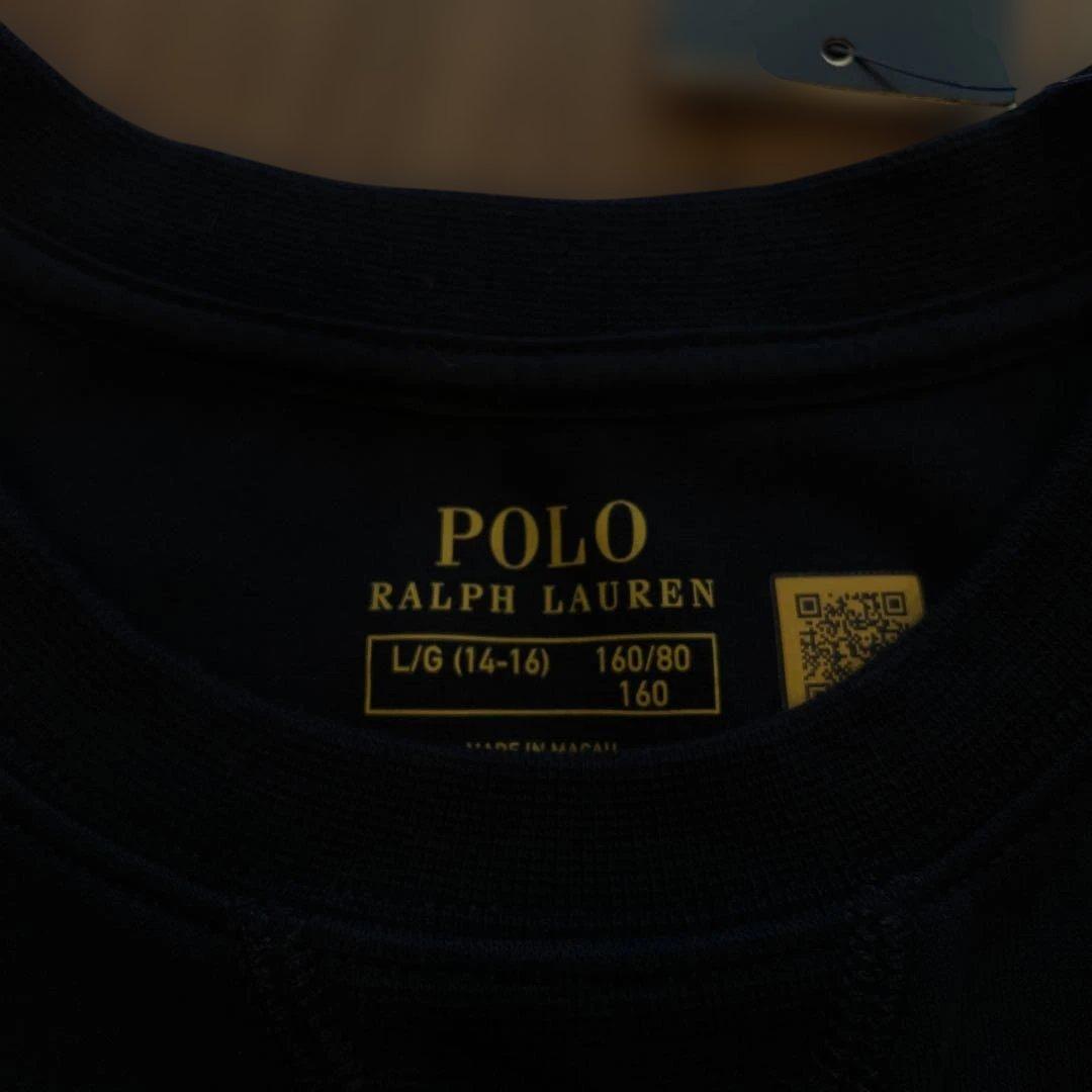 ポロラルフローレン　トレーナー　160 ネイビー　新品未使用☆°